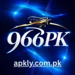 966PK game app interface showing earning games, wallet balance, and login screen on mobile in Pakistan
